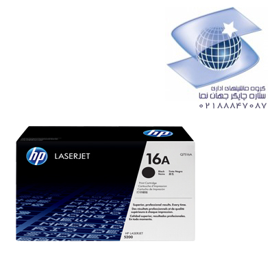 تونر کارتریج لیزری سیاه سفید اچ پی مدل Hp 16a