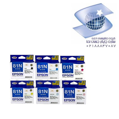 کارتریج جوهری اپسون مدل Epson 81n Cmy-شش رنگ