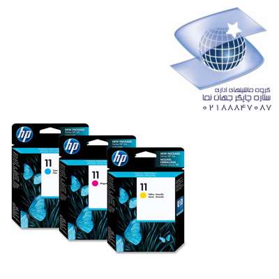 تونر کارتریج جوهری رنگی غیر اورجینال اچ پی مدل Hp 11 -رنگی (سه رنگ)