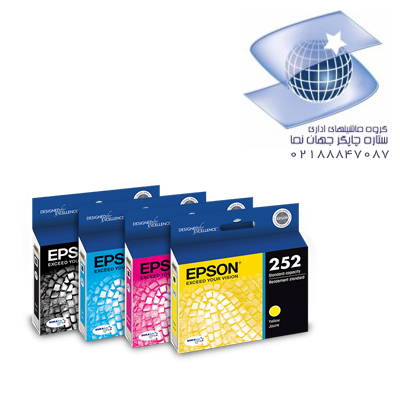 کارتریج جوهری اپسون مدل Epson 252 Cmyk -چهار رنگ