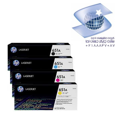 تونر کارتریج لیزر رنگی اچ پی مدل Hp 651a -چهار رنگ