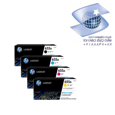 تونر کارتریج لیزر رنگی غیر اورجینال اچ پی مدل Hp 655a - چهار رنگ