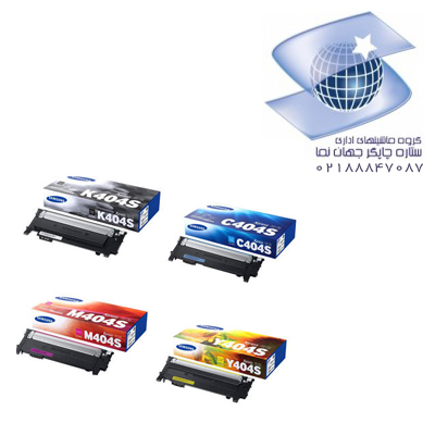 تونر کارتریج لیزر رنگی غیر اورجینال سامسونگ مدل Samsung Clt-404 -چهار رنگ