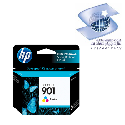 تونر کارتریج جوهری غیر اورجینال اچ پی مدل Hp 901 -رنگی (سه رنگ)