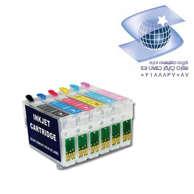 کارتریج قابل شارژ جوهری اپسون مدل Epson 082 -شش رنگ