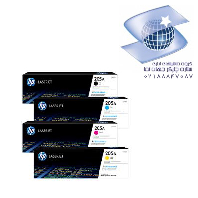 تونر کارتریج لیزر رنگی اچ پی مدل Hp 205a - چهار رنگ