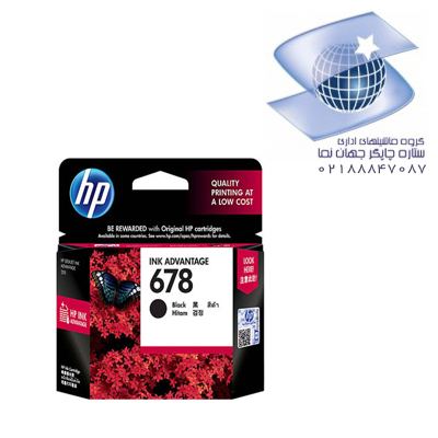 تونر کارتریج جوهری مشکی اچ پی مدل Hp 678
