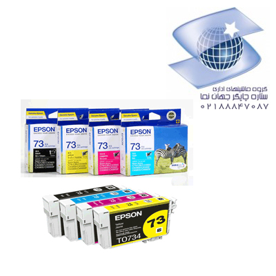 کارتریج جوهری اپسون مدل Epson T073 Cmyk -چهار رنگ