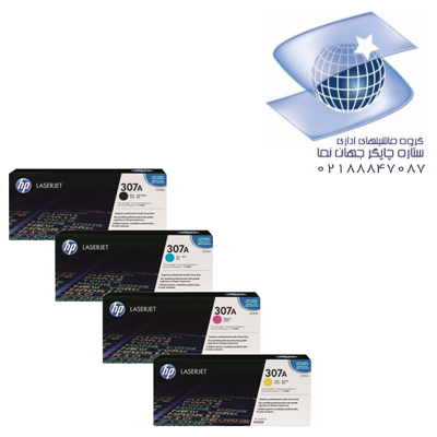 تونر کارتریج لیزر رنگی اچ پی مدل Hp 307a -چهار رنگ