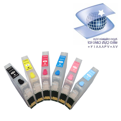کارتریج قابل شارژ جوهری اپسون مدل Epson P50 -شش رنگ
