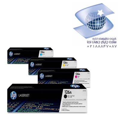 تونر کارتریج لیزر رنگی اچ پی مدل Hp 126a -چهار رنگ