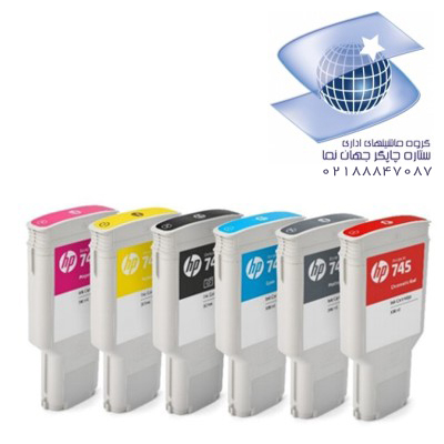تونر کارتریج جوهری اچ پی مدل Hp 745 Cmyk -چهار رنگ